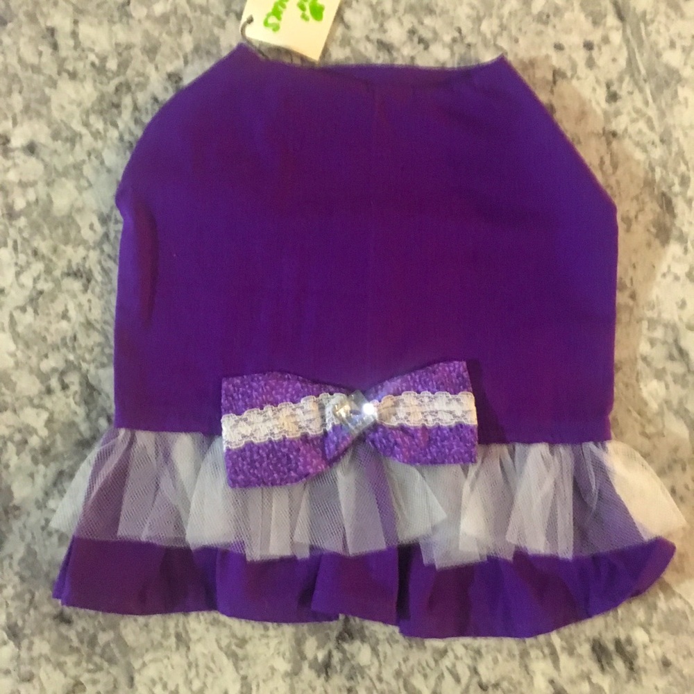 Handmade New Small dog dress